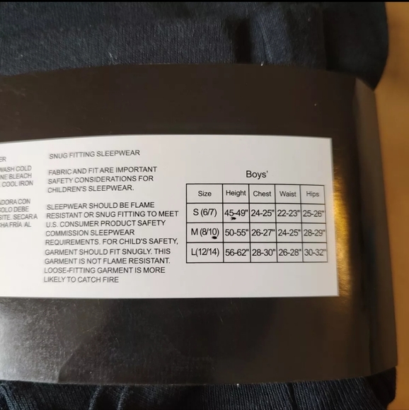 Boy's Glow in the Dark 2 pc Black PJ Pajama Set Skeleton Bone Spider Halloween - Picture 13 of 13